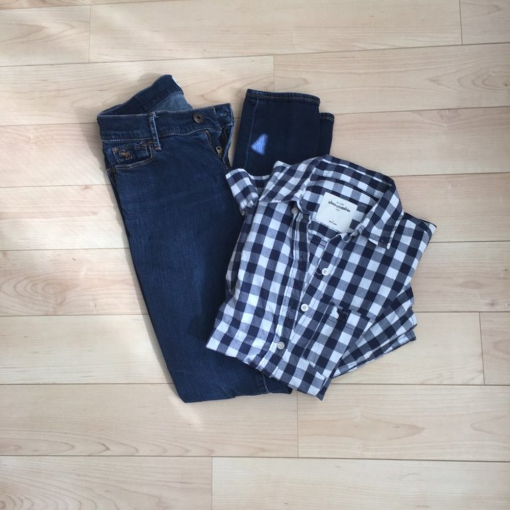 Abercrombie Jeans and blouse
